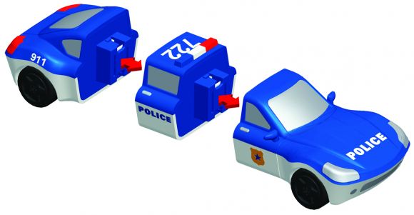 MAL 0316 MalBlo MAGNETIC Pojazdy Policyjne