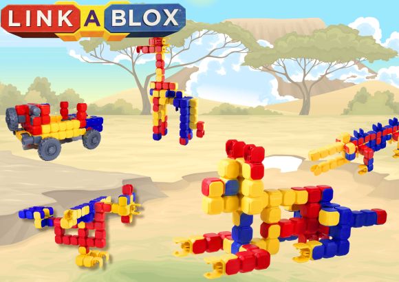 POP 19201 2 LinkaBLOX Deluxe (300 el.) worek