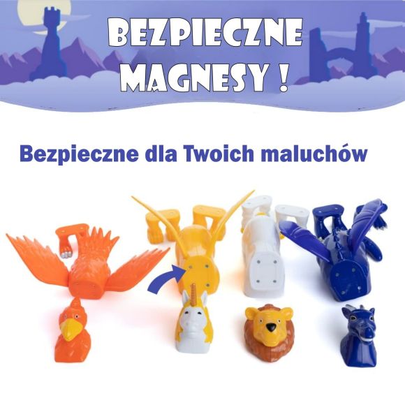 MAL 62015 MalBlo MAGNETIC Zwierzęta mityczne królestwo