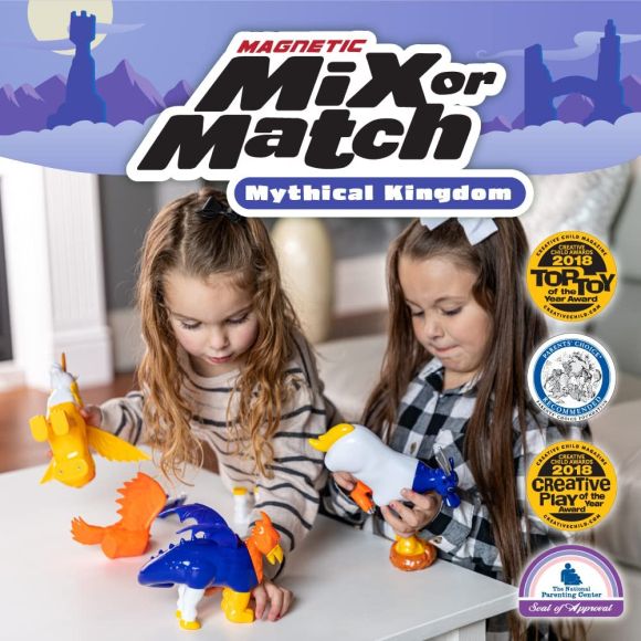 MAL 62015 MalBlo MAGNETIC Zwierzęta mityczne królestwo