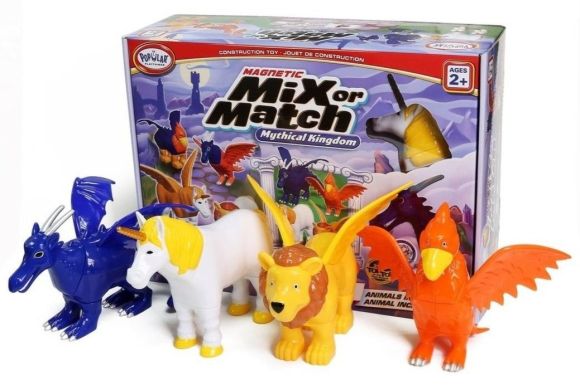 MAL 62015 MalBlo MAGNETIC Zwierzęta mityczne królestwo