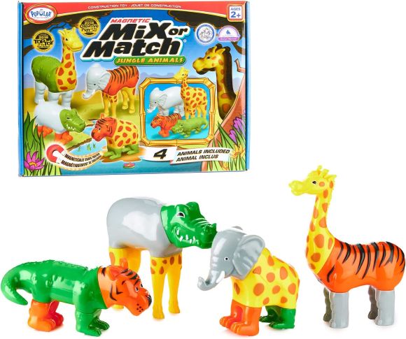MAL 62000 MalBlo MAGNETIC Zwierzęta z dżungli
