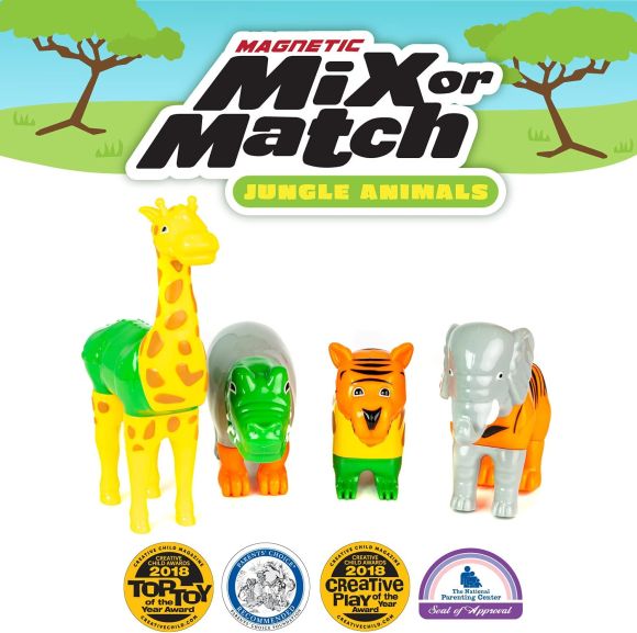 MAL 62000 MalBlo MAGNETIC Zwierzęta z dżungli