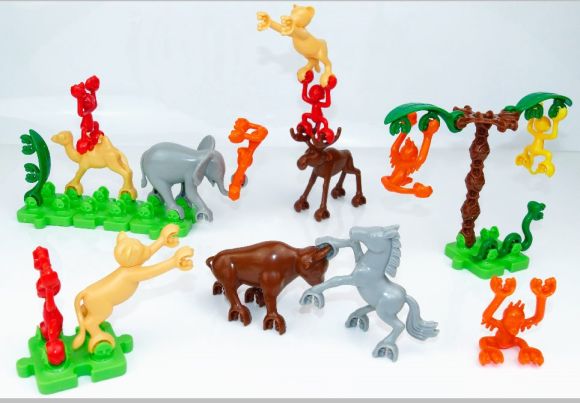 POP 19100 2 LinkaZoo (108el.) worek