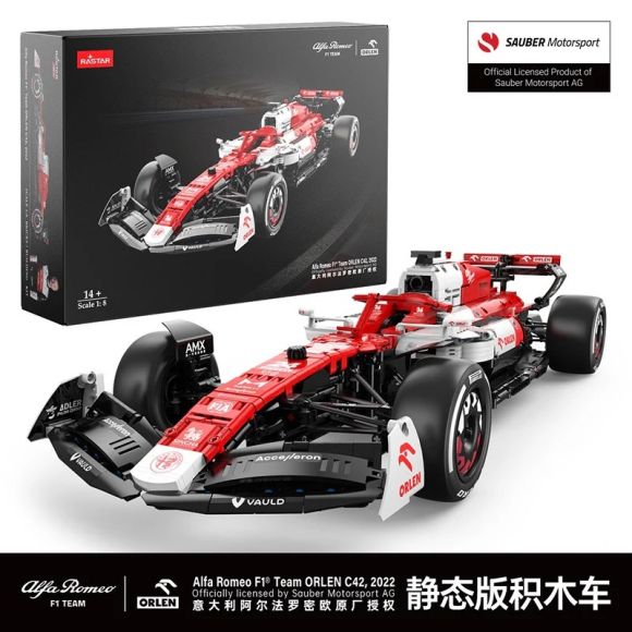 RASTAR 94400 R/C 1:8 Alfa Remeo F1 C42 Bricks RC version