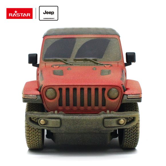 RASTAR 79500-4 R/C 1:24 JEEP Wrangler Rubicon Muddy Version