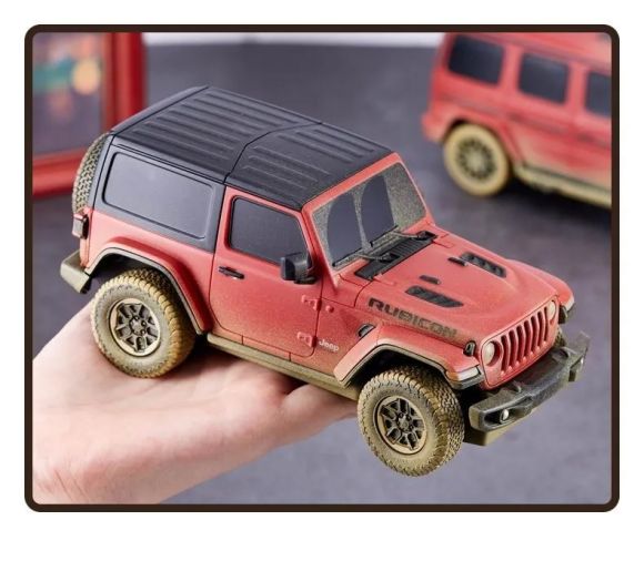 RASTAR 79500-4 R/C 1:24 JEEP Wrangler Rubicon Muddy Version