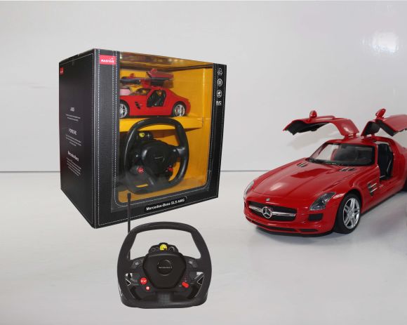 RASTAR 47600-8 R/C 1:14 Mercedes-Benz SLS z kierownicą sterującą