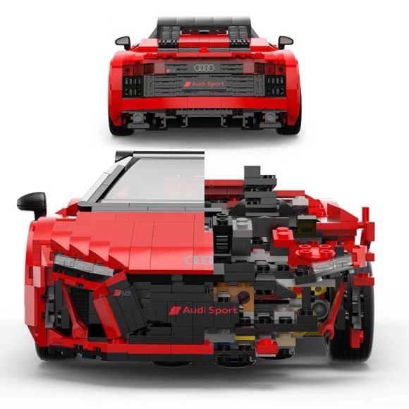 RASTAR 93800 klocki 1:14 AUDI R8 Spyder