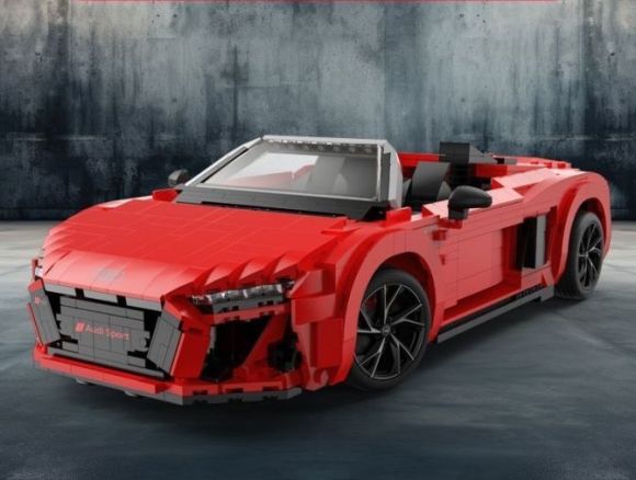 RASTAR 93800 klocki 1:14 AUDI R8 Spyder