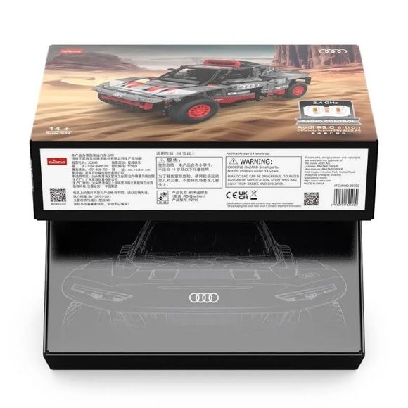 RASTAR 92700 R/C 1:14 Audi RS Q e-tron klocki RC version