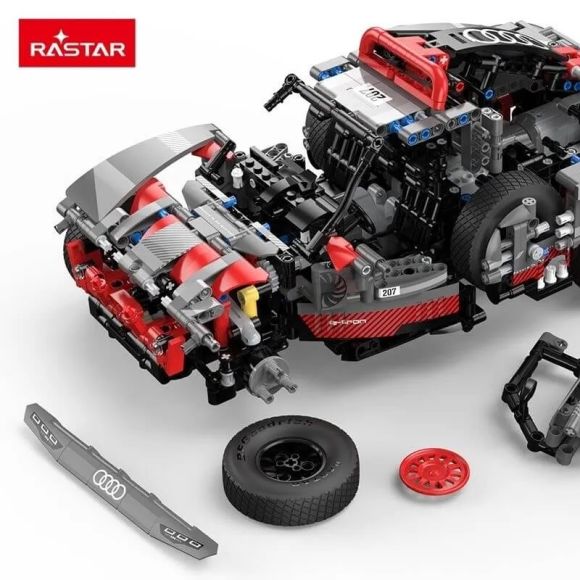 RASTAR 92700 R/C 1:14 Audi RS Q e-tron klocki RC version