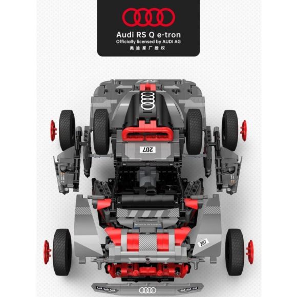 RASTAR 92700 R/C 1:14 Audi RS Q e-tron klocki RC version