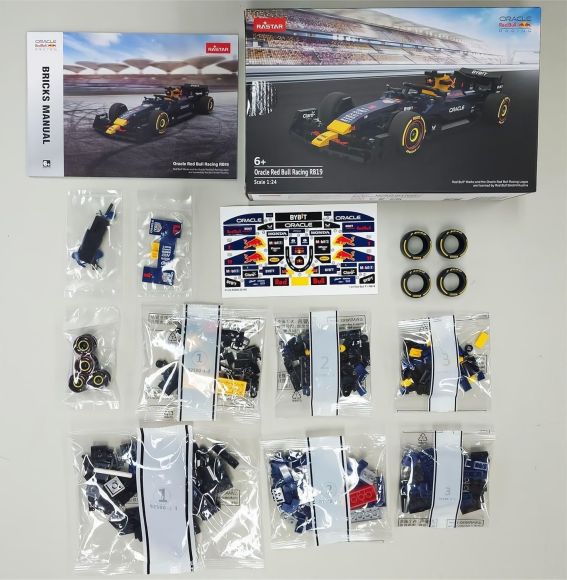 RASTAR 92500 klocki 1:24 Red Bull F1 RB19