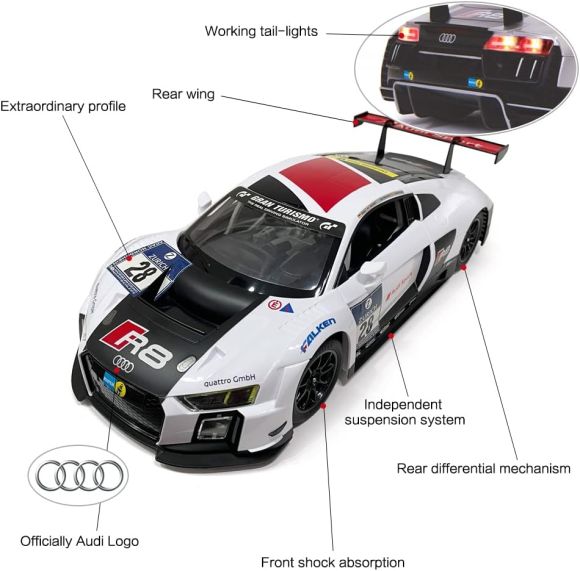 RASTAR 75300 R/C 1:14 Audi R8 LMS Performace