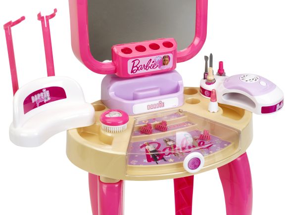 Klein 5721 Toaletka Barbie z lampą do paznokci hybrydowych