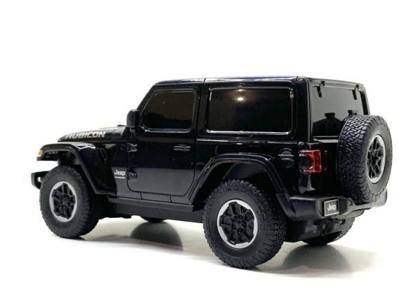 RASTAR 79500 R/C 1:24 JEEP Wrangler Rubicon black