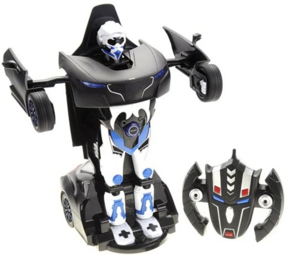 RASTAR 74720 R/C 1:14 Auto robot transformacja czarny