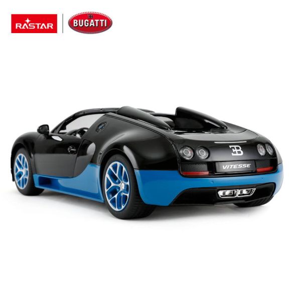 RASTAR 70400 R/C 1:14 Bugatti Veyron 16.4 Grand Sport Vitesse czarno-niebieski