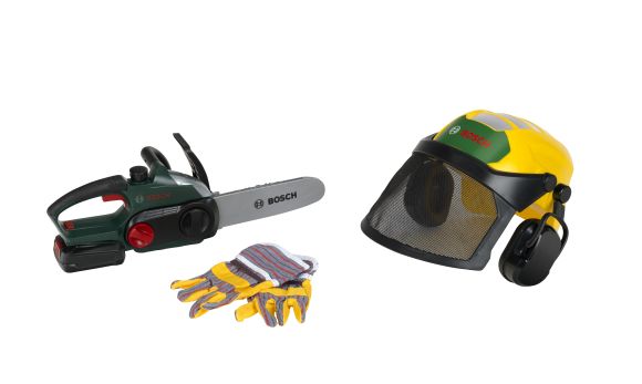 Klein 8197 Zestaw drwala z piłą łańcuchową, przyłbicą i rękawicami NEW