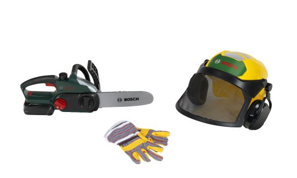 Klein 8197 Zestaw drwala z piłą łańcuchową, przyłbicą i rękawicami NEW