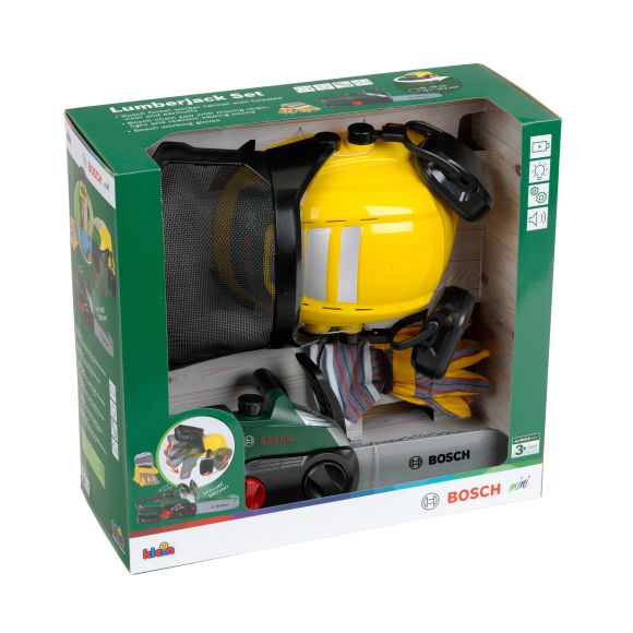 Klein 8197 Zestaw drwala z piłą łańcuchową, przyłbicą i rękawicami NEW