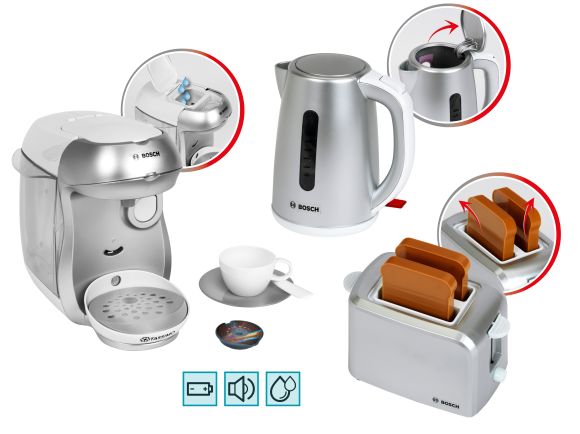Klein 9216 Zestaw śniadaniowy Bosch srebrny