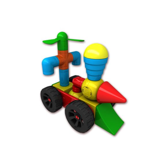 POP 18303 Klocki magnetyczne Mag Builders 40el. Popular