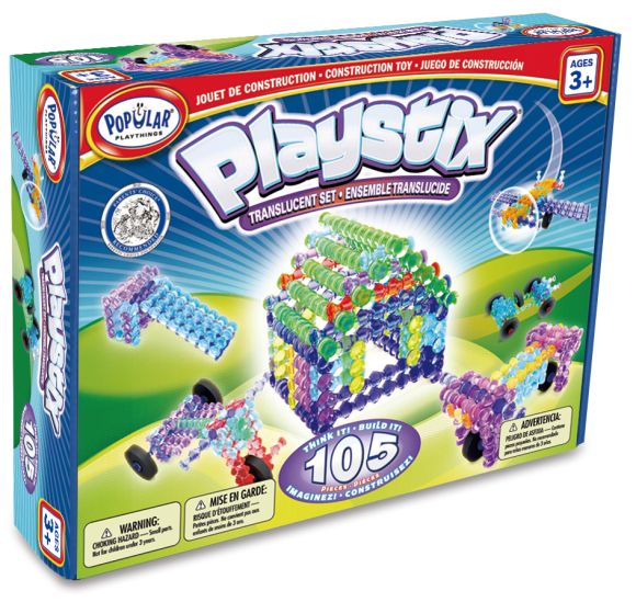POP 90015 Playstix transparentny 105 el.