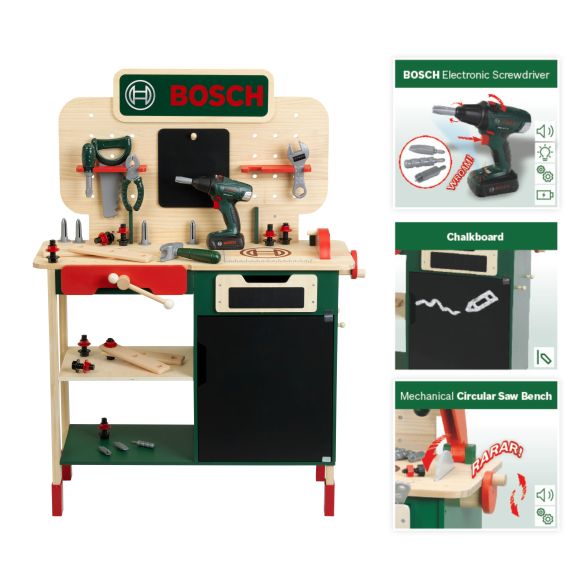 Klein 8752 Warsztat drewniany Bosch z narzędziami Basic (5)