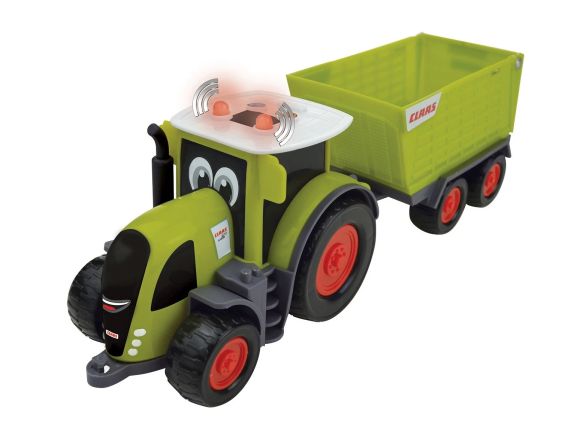 HP 34546 Zestaw pojazdów Claas Mini światło i dźwiek - traktor, kombajn i przyczepa (4)