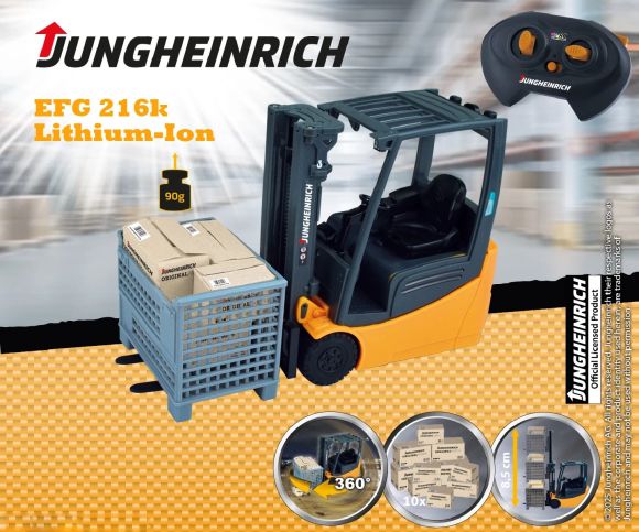 HP 34572 Wózek widłowy Jungheinrich RC skala 1:16 (5)