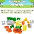 MAL 62000 MalBlo MAGNETIC Zwierzęta z dżungli