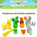 MAL 62000 MalBlo MAGNETIC Zwierzęta z dżungli