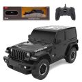 RASTAR 79500 R/C 1:24 JEEP Wrangler Rubicon black