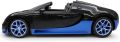 RASTAR 70400 R/C 1:14 Bugatti Veyron 16.4 Grand Sport Vitesse czarno-niebieski