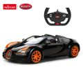 RASTAR 70400 R/C 1:14 Bugatti Veyron 16.4 Grand Sport Vitesse czarno-pomarańczowy
