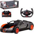 RASTAR 70400 R/C 1:14 Bugatti Veyron 16.4 Grand Sport Vitesse czarno-pomarańczowy
