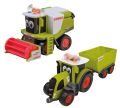 mini: HP 34546 Zestaw pojazdów Claas Mini światło i dźwiek - traktor, kombajn i przyczepa (2)
