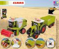 mini: HP 34546 Zestaw pojazdów Claas Mini światło i dźwiek - traktor, kombajn i przyczepa (6)