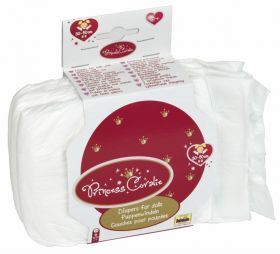 Klein 1673 Pieluszki dla lalki Princess Coralie 3szt.