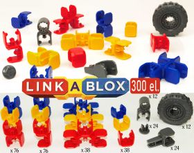 POP 19201 2 LinkaBLOX Deluxe (300 el.) worek