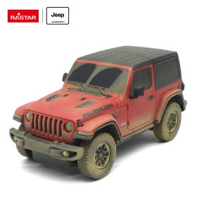 RASTAR 795004 R/C 1:24 JEEP Wrangler Rubicon Muddy Version