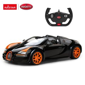 RASTAR 70400 R/C 1:14 Bugatti Veyron 16.4 Grand Sport Vitesse czarnopomarańczowy