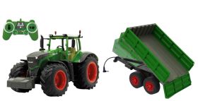 Obrazek dla: JA 398106 Zestaw traktor Fendt 1050 RC 1:16 ze zdalnie sterowaną przyczepą Jamara